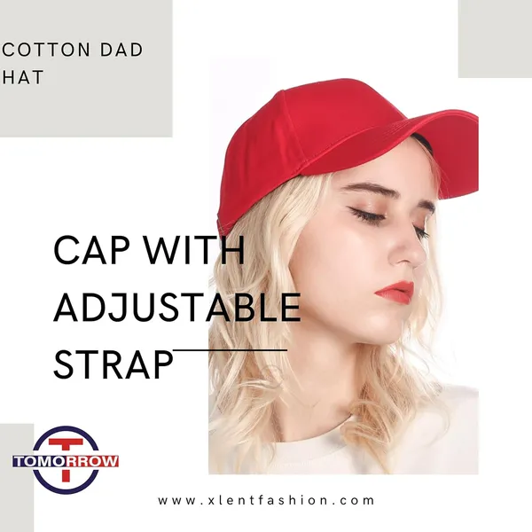 Red_Plain_Adjustable_Baseball_Caps_For_Womens