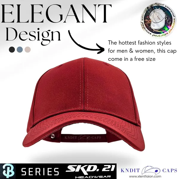 Red_Plain_Adjustable_Baseball_Caps_For_Womens