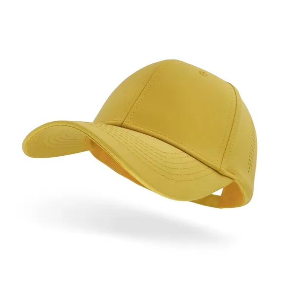 Yellow_Plain_Adjustable_Baseball_Caps_For_Womens