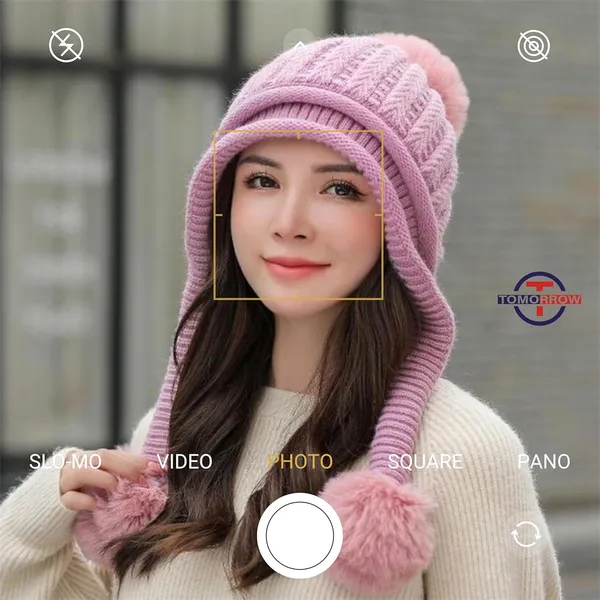 Pink_Winter_Ear_Protection_Hat_For_Women