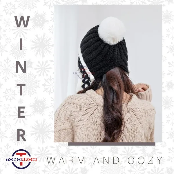Black_Ear_Protection_Winter_Beanie_For_Women