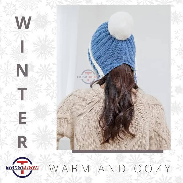 Blue_Ear_Protection_Winter_Beanie_For_Women