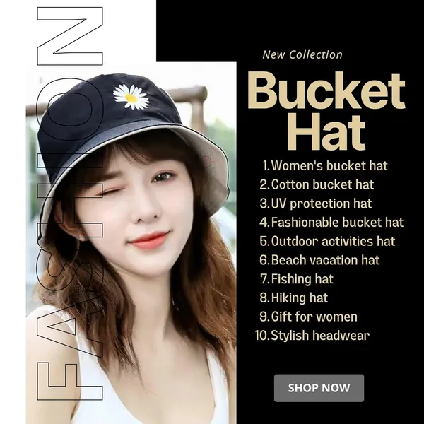Black_Lightweight_Cotton,_UV_Protection_Bucket_Hat_For_Women