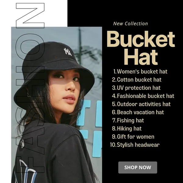 Black_Cotton_UV_Protection_Hat_For_For_Women
