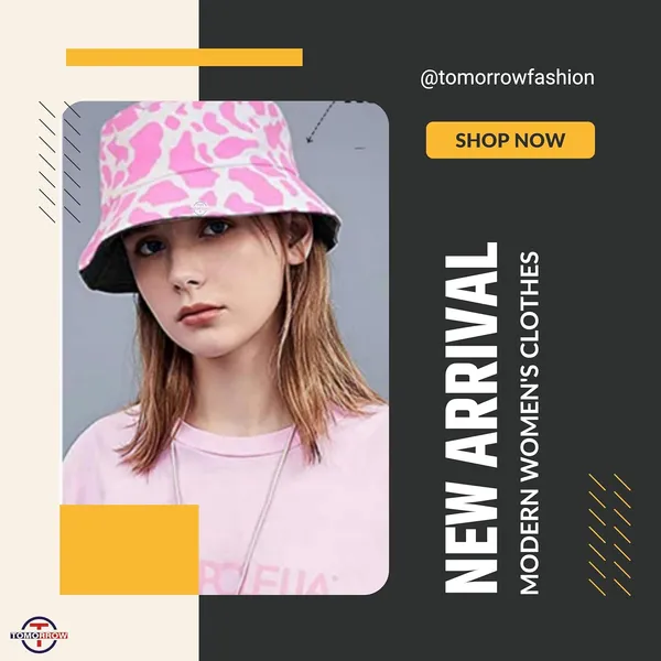 Pink_Cotton_Bucket_Fishermen_Beach_Cap