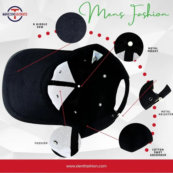 Black_Premium_Cotton_Adjustable_Quick_Drying_Baseball_Cap_For_Men_And_Women