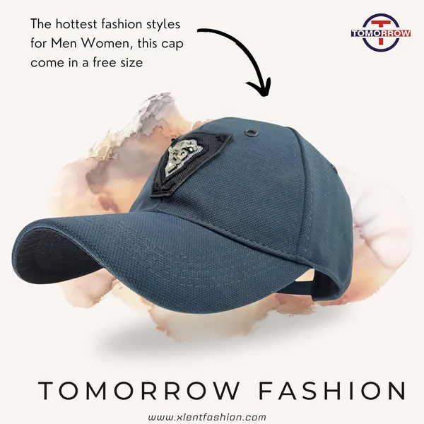 Grey_Premium_Cotton_Adjustable_Quick_Drying_Baseball_Cap_For_Men_And_Women