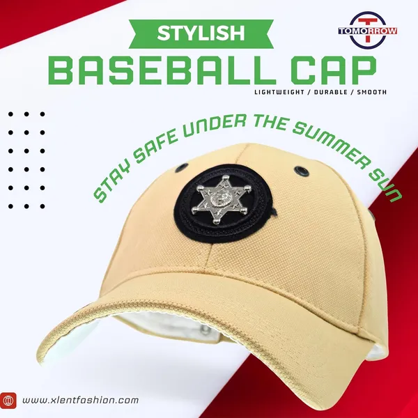 Khakhi_Premium_Cotton_Adjustable_Quick_Drying_Baseball_Cap_For_Men_And_Women