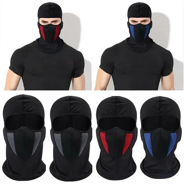 White_&_Blue_Windproof,_Dust_&_UV_Protection_Breathable_&_Moisture-Wicking_Motorcycle_&_Car_Neck_Gaiter