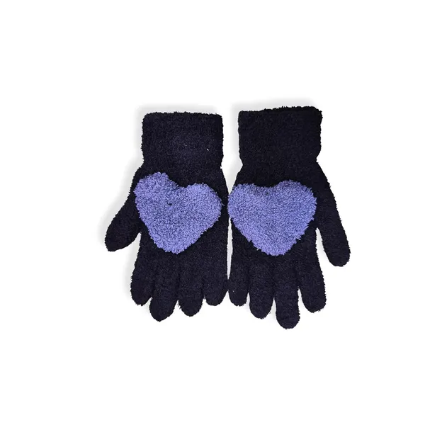 Black_Warm_Faux_Wool_Thermal_Gloves_With_Car_Pattern_Ideal_For_Boy_And_Girls