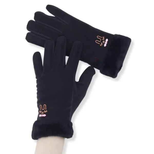 Black_Touchscreen_Compatibility_Fashionable_And_Warm_Gloves_For_Women_And_Girls