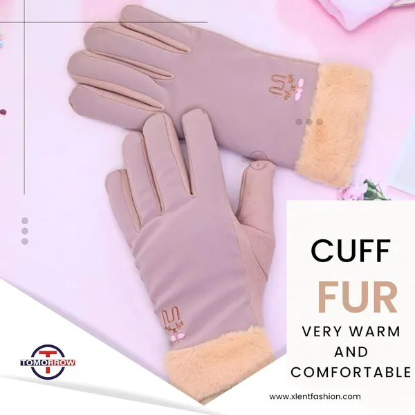Brown_Touchscreen_Compatibility_Fashionable_And_Warm_Gloves_For_Women_And_Girls