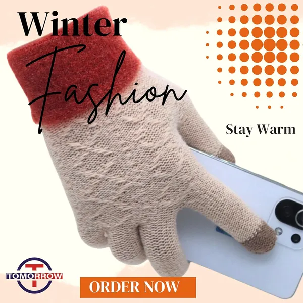 Cream_Warm_And_Stylish_Angora_Wool_And_Touch_Screen_Compatible_Winter_Gloves_For_Women