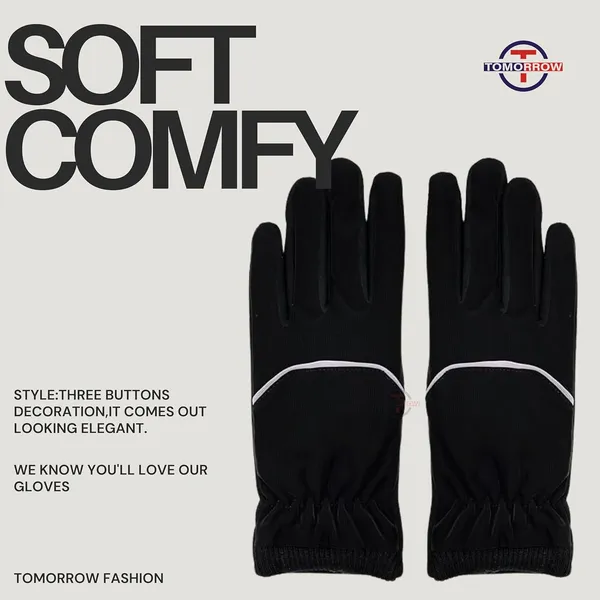 Black_Touchscreen_Compatibility_Fashionable_And_Warm_Gloves_For_Women_And_Girls
