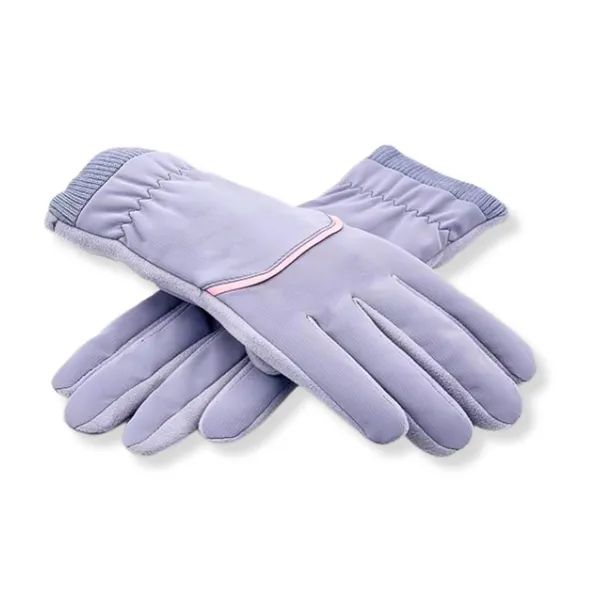 Grey_Touchscreen_Compatibility_Fashionable_And_Warm_Gloves_For_Women_And_Girls