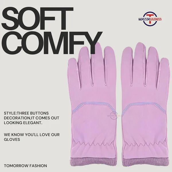 Purple_Touchscreen_Compatibility_Fashionable_And_Warm_Gloves_For_Women_And_Girls