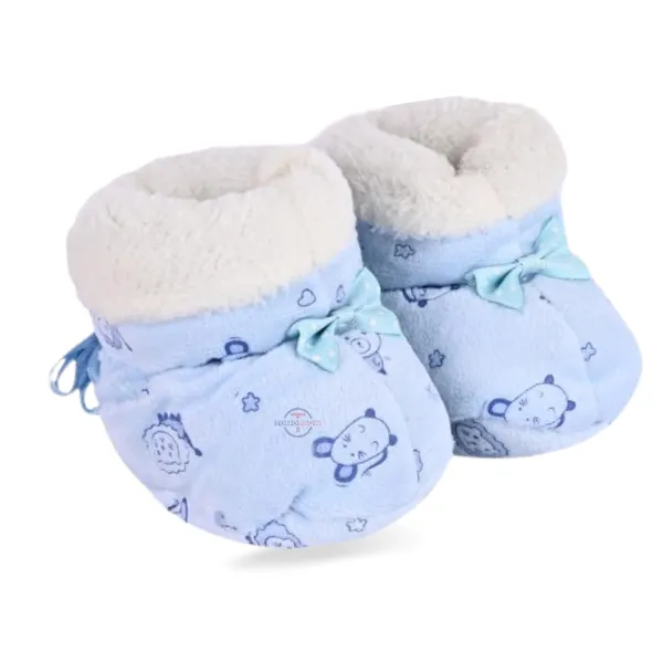 Sky_Ankle_Length,_Inner_Fleece,_Knot_Closure_Baby_Bootie_Shoes