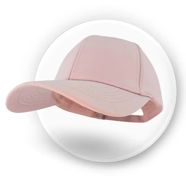 Light_Pink_Adjustable_Baseball_Cap_|_Unisex_Cotton_Snapback_Trucker_Hat_With_Sun_Protection