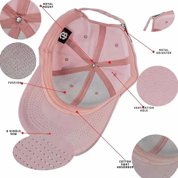 Light_Pink_Adjustable_Baseball_Cap_|_Unisex_Cotton_Snapback_Trucker_Hat_With_Sun_Protection