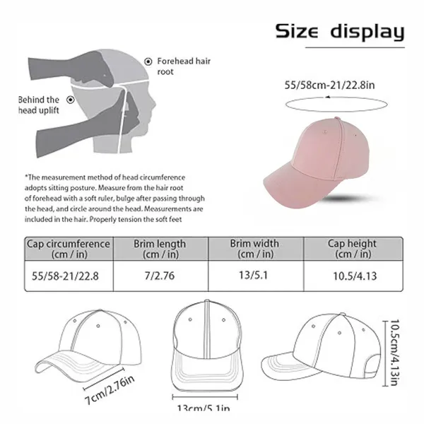 Light_Pink_Adjustable_Baseball_Cap_|_Unisex_Cotton_Snapback_Trucker_Hat_With_Sun_Protection