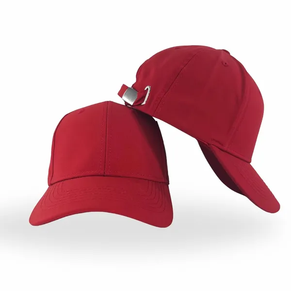 Red_Adjustable_Baseball_Cap_|_Unisex_Cotton_Snapback_Trucker_Hat_With_Sun_Protection