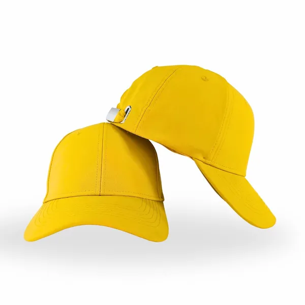 Yellow_Adjustable_Baseball_Cap_|_Unisex_Cotton_Snapback_Trucker_Hat_With_Sun_Protection