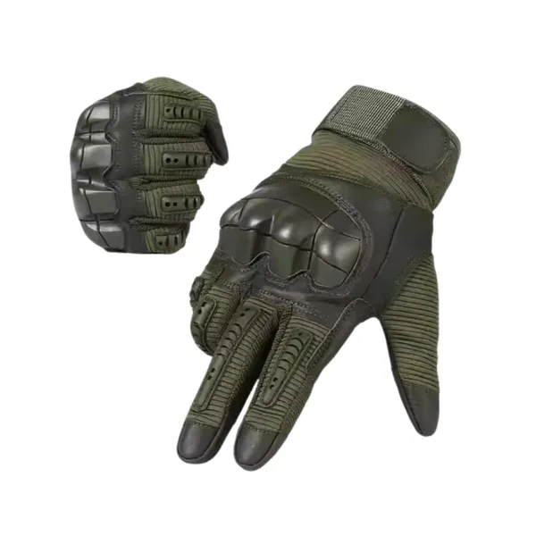 Green_Full-Finger_Knuckle_Protection_Touchscreen_Gloves_Tactical_Gloves_For_Men