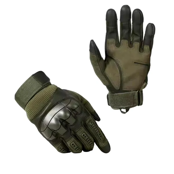 Green_Full-Finger_Knuckle_Protection_Touchscreen_Gloves_Tactical_Gloves_For_Men