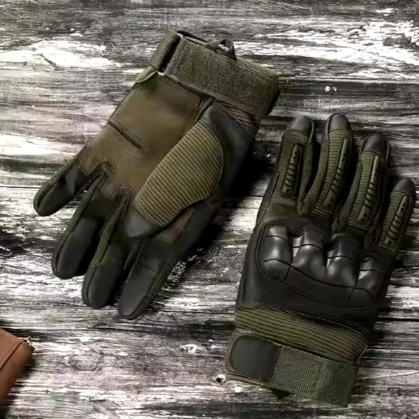 Green_Full-Finger_Knuckle_Protection_Touchscreen_Gloves_Tactical_Gloves_For_Men