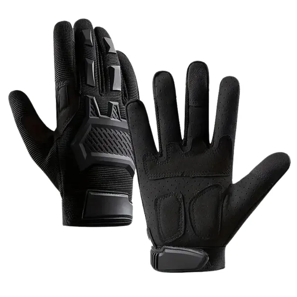 Black_Impact-Resistant_Padding_Anti-Slip_Grip_Motorcycle_Riding_Touchscreen_Gloves_For_Men