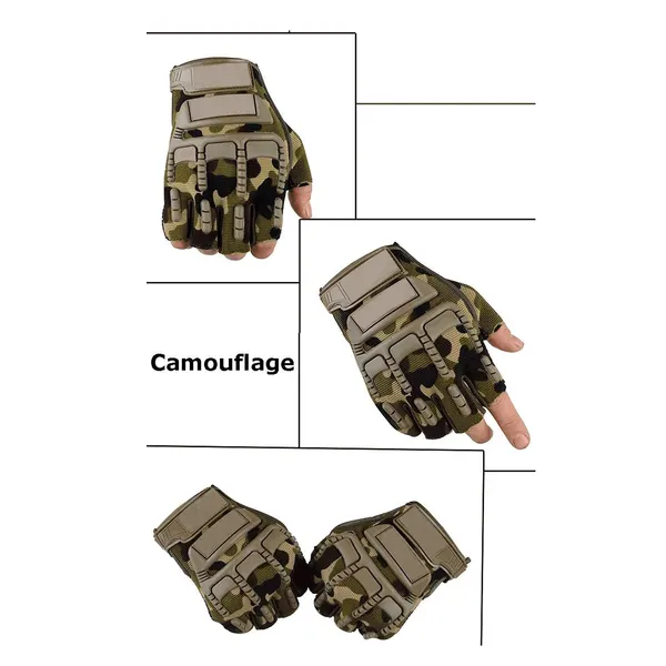 Black_Hard_Shell_Knuckle_Protection_Biker_Gloves_For_Men_And_Women