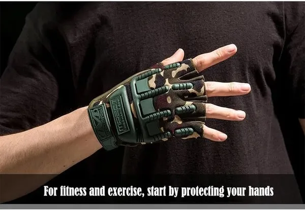 Black_Hard_Shell_Knuckle_Protection_Comfortable_Half_Finger_Design_Style_With_Rubber_Non-Slip_Grip_Durable_Padding_Biker_Gloves_For_Men_And_Women