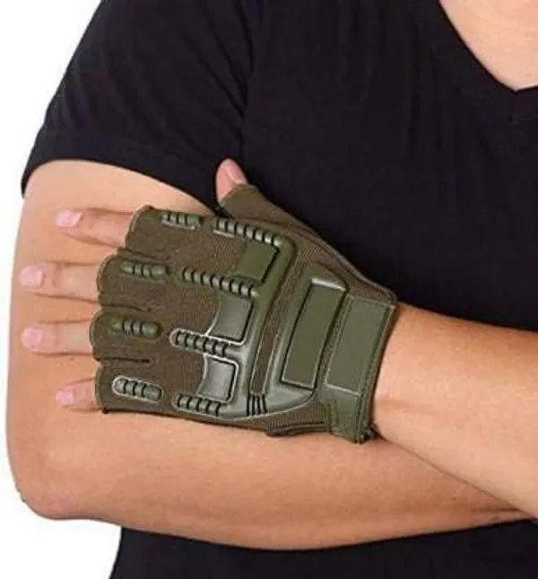 Black_Hard_Shell_Knuckle_Protection_Biker_Gloves_For_Men_And_Women