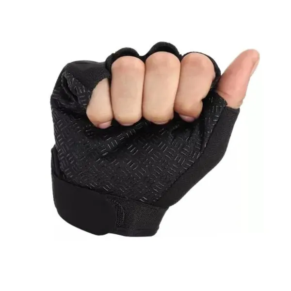 Black_Hard_Shell_Knuckle_Protection_Biker_Gloves_For_Men_And_Women