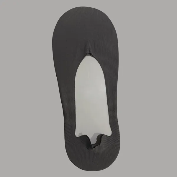 Grey_Ice_Silk_Invisible_Socks_For_Men_&_Women_(Pack_Of_2)