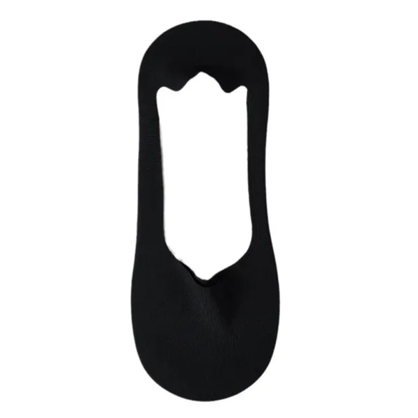 Black_Ice_Silk_Invisible_Premium_No_Show_Socks_For_Unisex_(Pack_Of_2)
