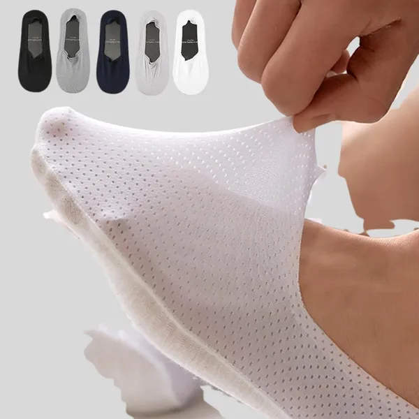 White_Invisible_No_Show_Low-Cut_Shoes_Socks_(Pack_Of_2)