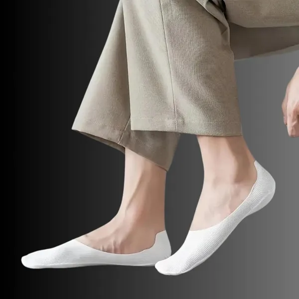 Black_Invisible_&_Stylish_Patterned_No-Show_Socks_For_Men_And_Women_(Pack_Of_2)