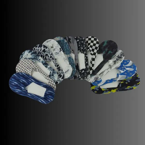Black_Invisible_&_Stylish_Patterned_No-Show_Socks_For_Men_And_Women_(Pack_Of_2)