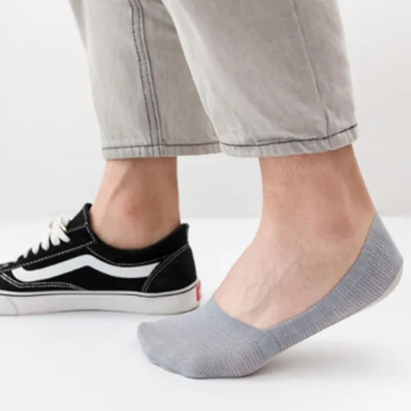 Multicolor_Invisible_&_Stylish_Patterned_No-Show_Socks_For_Men_And_Women_(Pack_Of_2)