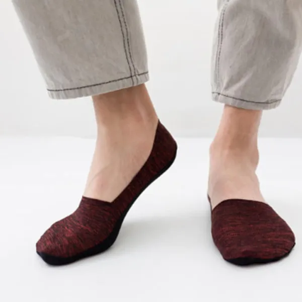 Multicolor_Invisible_&_Stylish_Patterned_No-Show_Socks_For_Men_And_Women_(Pack_Of_2)
