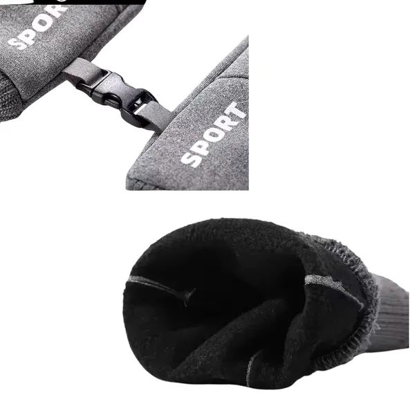 Silver_Insulated_Riding_Touch_Screen_Gloves_For_Men_&_Women