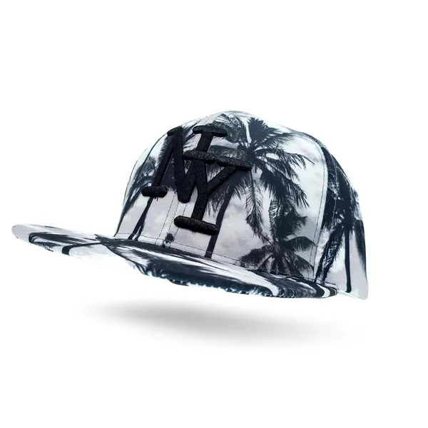 Black_3D_Logo_Patterned_Fashion_Designer_Cap_For_Men_&_Women