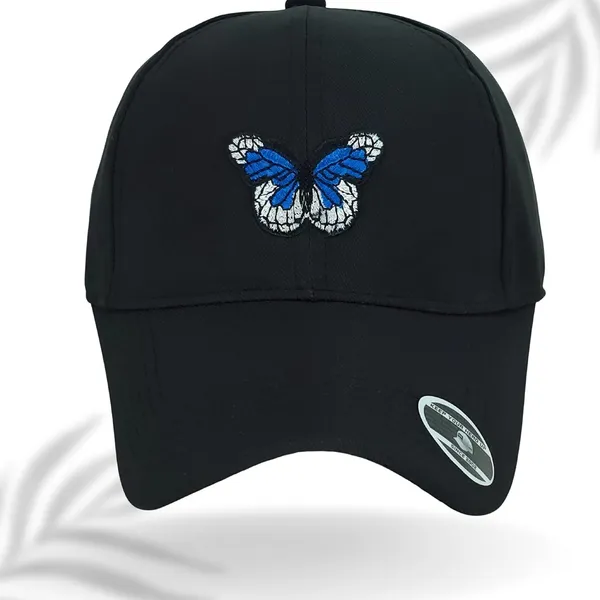 Black_Butterfly_Embroidered_Baseball_Cap_For_Men_Women