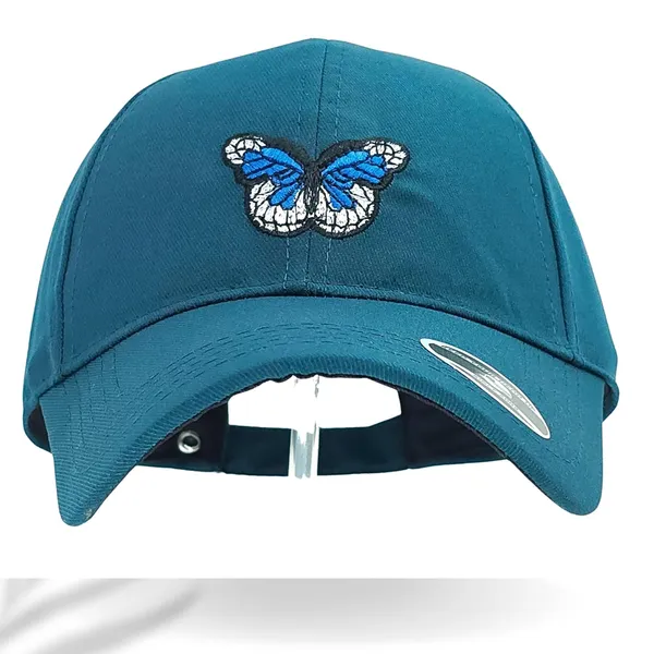 Blue_Butterfly_Embroidered_Baseball_Cap_For_Men_Women