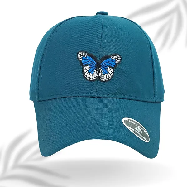 Blue_Butterfly_Embroidered_Baseball_Cap_For_Men_Women
