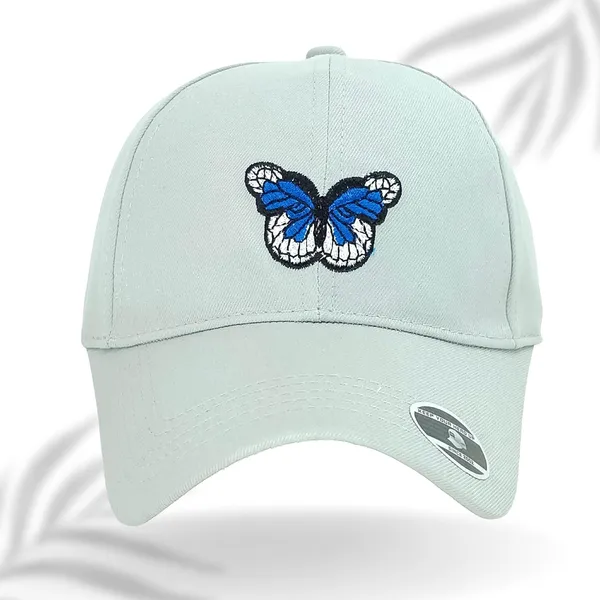 Pista_Butterfly_Embroidered_Baseball_Cap_For_Men_Women