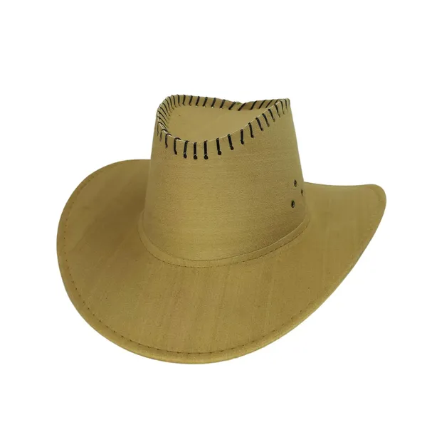 Beige_Stylish_Party_Velvet_Cowboy_Hat_For_Men