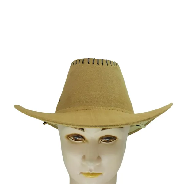 Beige_Stylish_Party_Velvet_Cowboy_Hat_For_Men