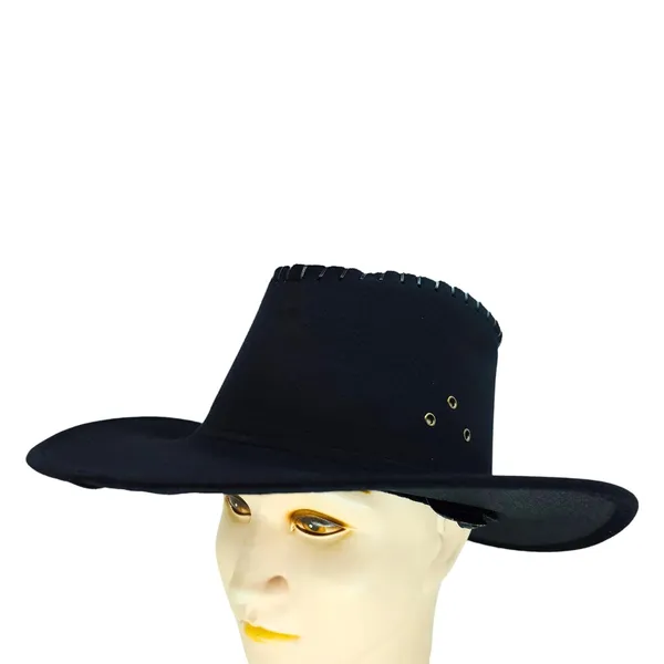 Black_Stylish_Party_Velvet_Cowboy_Hat_For_Men